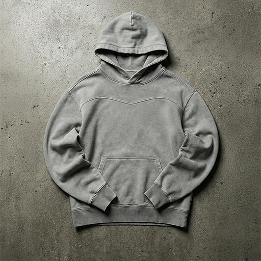 Heavyweight hoodie details: custom drawcords, metal aglets, woven labels and finishing for private label streetwear